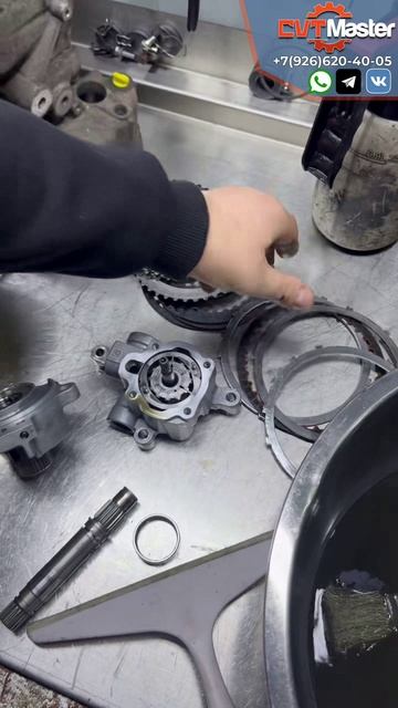 Ремонт вариатора Сузуки СХ4 в Химках часть 2 смотреть онлайн