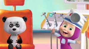 МАША И МЕДВЕДЬ. МАША ДАНТИСТ