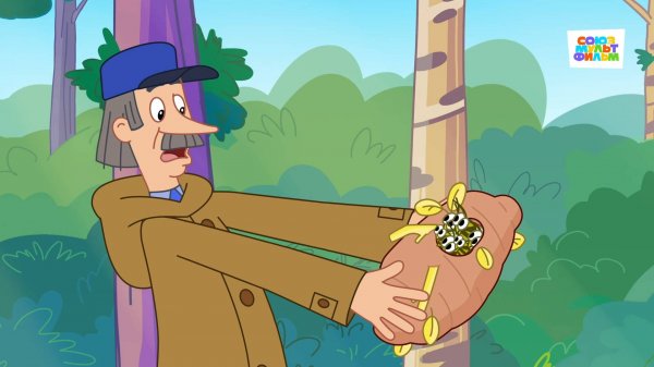 Новое Простоквашино – 120 серия — Сбежавшая посылка — Союзмультфильм HD