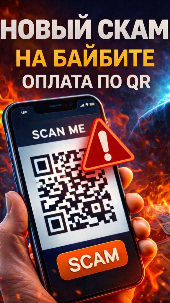 Новый скам на Байбите Оплата по QR смотреть онлайн