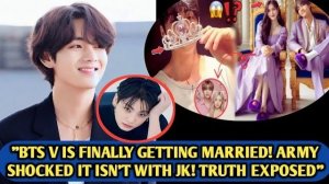 «Шокирующий»😰Слух! Тэхён из BTS женится, АРМИ в шоке! Правда за этой новостью.