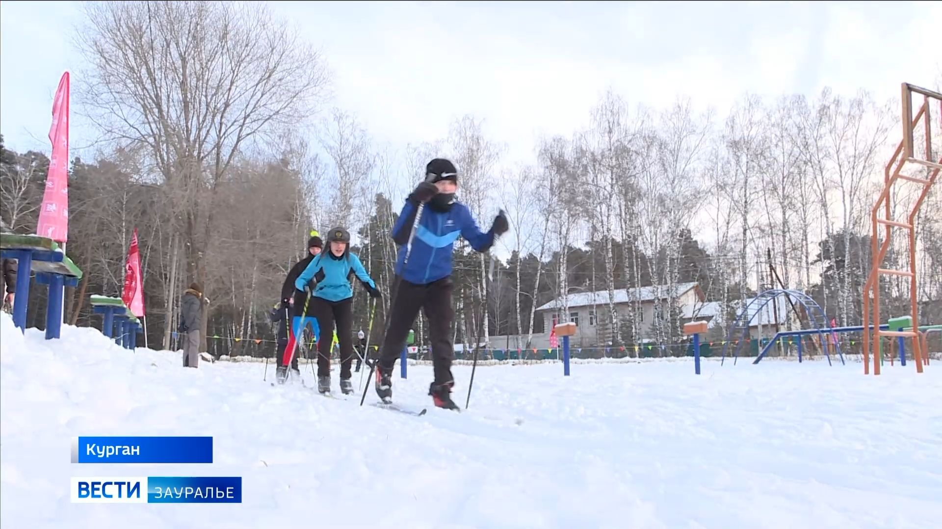 В Зауралье продолжается проект «Зима спортивная» смотреть онлайн