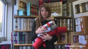 Inside a Christmas cracker making factory