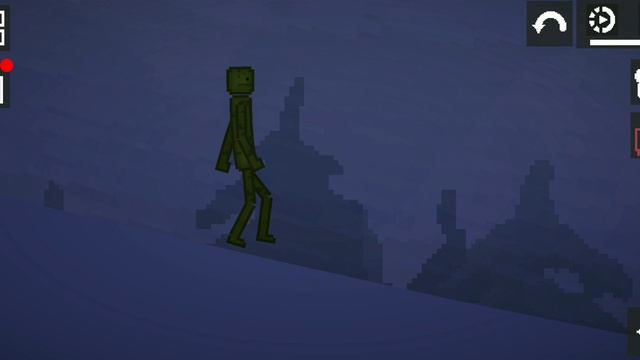 Играю в Melon Sandbox. Выживание в снежном лесу смотреть онлайн