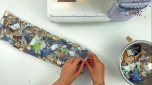 Отличная сумка из остатков ткани. Пэчворк для начинающих.