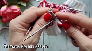 Жаккард спицами. Как вяжу я❄️