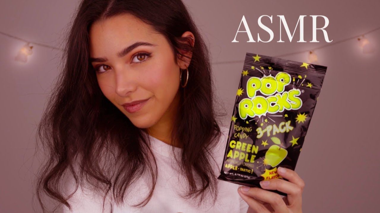ASMR Candy Eating (Intense Mouth Sounds, POP ROCKS, Plastic sounds...) смотреть онлайн