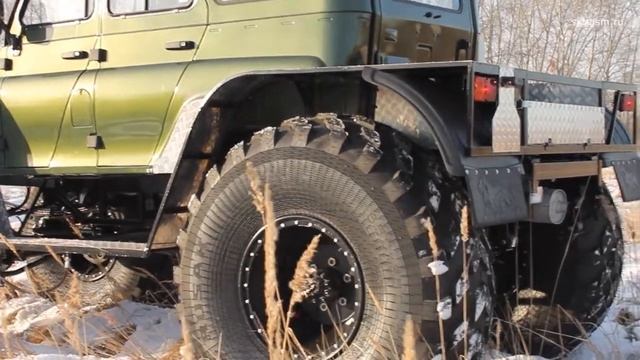 Вездеход СКБ600 на шинах RUSAK 4P 1650