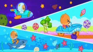 Автомобильные Гонки с Бими Бу | Видео про Машинки | Хэллоуин с Медвежонком Бими Бу (Bimi Doo)