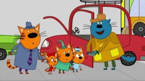 Три Кота | Собираем Машинки Вместе с Героями Мультика Три Кота | Три Кота Смотреть