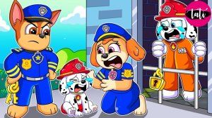 Щенячий патруль и Маршалл. Залипательное видео. Мультфильм для детей и малышей. Анимация