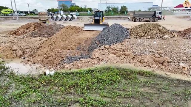 Строительство, засыпка, обзор очередной участок смотреть онлайн