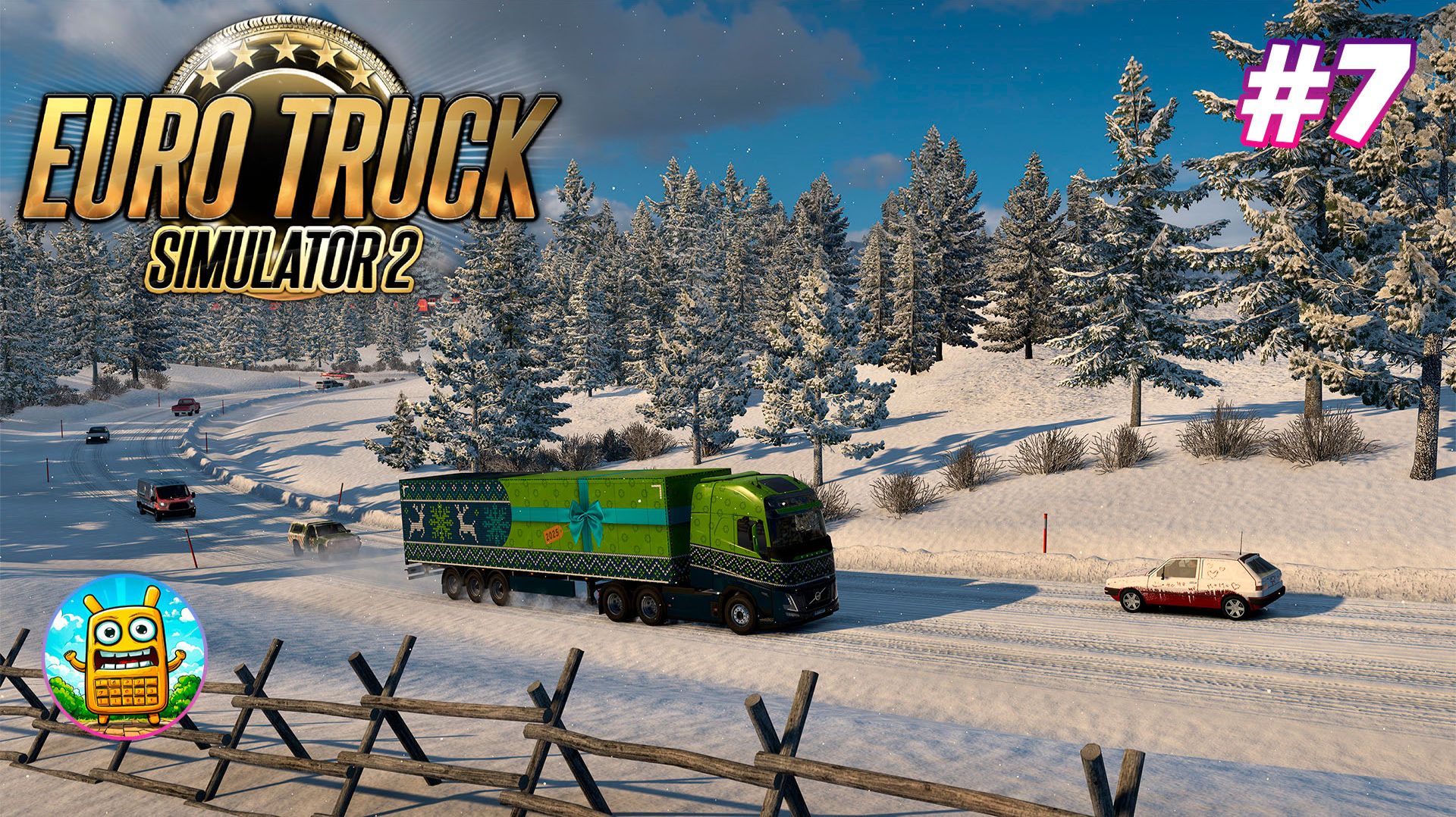 Euro Truck Simulator 2 🔴 [Стрим #7] Winterland Event 2025, а потом может LMU смотреть онлайн