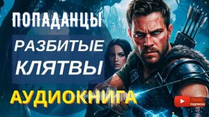 АУДИОКНИГА ПОЛНОСТЬЮ ️ РАЗБИТЫЕ КЛЯТВЫ: Запретные знания предков / #Попаданцы боевое фэнтези #магия