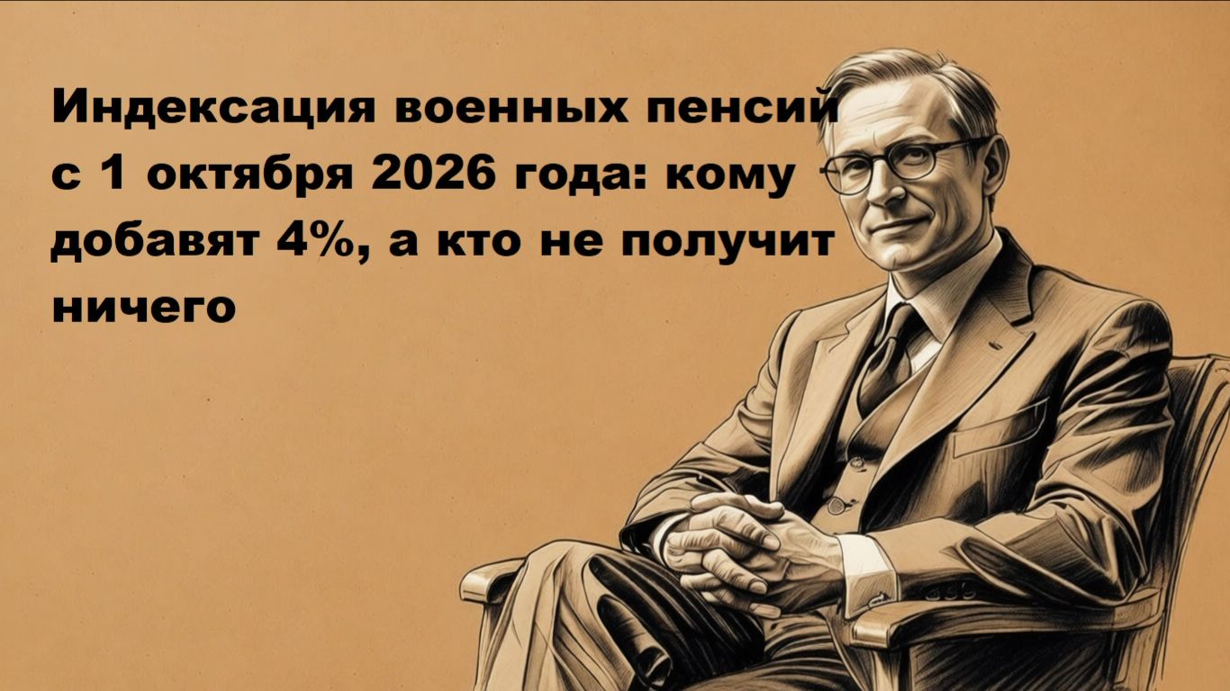 Военные пенсии с 1 октября 2026 года: будет ли повышение осенью смотреть онлайн
