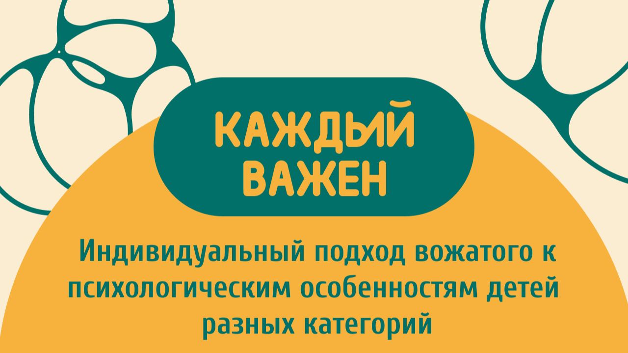 Каждый Важен - Вводное занятие| Школа вожатых СПб ГБУ «ЦОО «Молодежный»