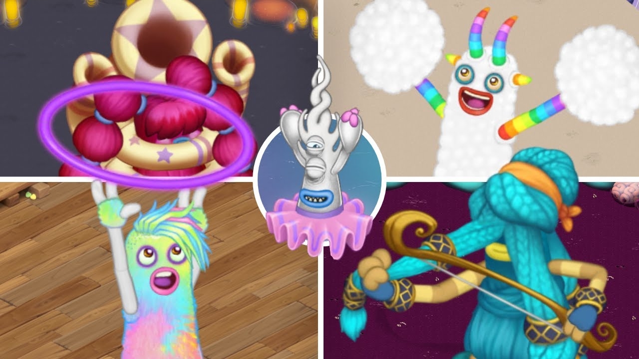 Помилы - Все Песни и Анимации Семейства 5.2 (My Singing Monsters, Мои Поющие Монстры, Msm, Мсм) смотреть онлайн