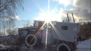 Вездеход переломка на шинах низкого давления. Доработка мелочей.