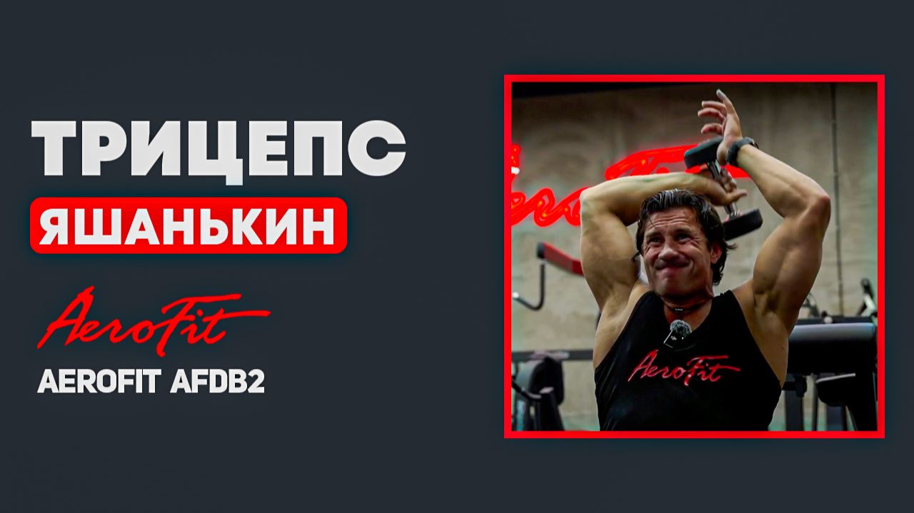 Разгибания на ТРИЦЕПС с Гантелями Aerofit AFDB2 смотреть онлайн