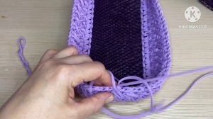 Кросс-боди узором «Плетенка» МК #рукоделие #сумкасвоимируками #шопер #жаккард #кроссбоди