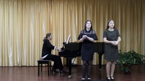 Дуэт Чеботарева Маргарита - Осипова Анастасия Л. Бетховен «O Sanctissima»