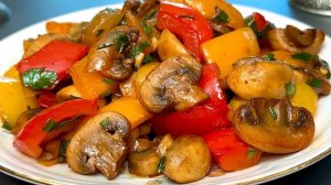 Все в восторге от них! Крутая закуска из шампиньонов за 5 минут. Вкусный рецепт грибов!