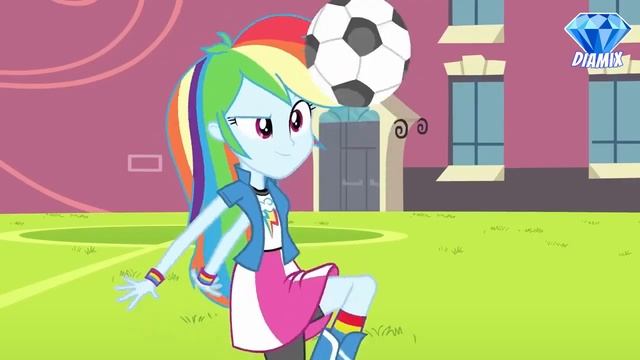 [ДУБЛЯЖ DIAMIX] Девочки из Эквестрии 1 - Трейлер на русско смотреть онлайн