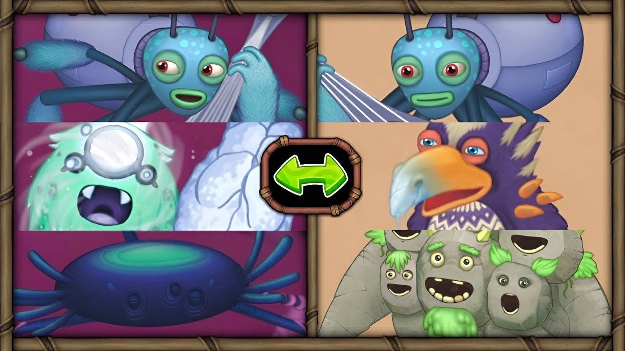 Островок Тени, но Все Песни Монстров Сделаны в Мсм Композиторе - My Singing Monsters: Composer смотреть онлайн