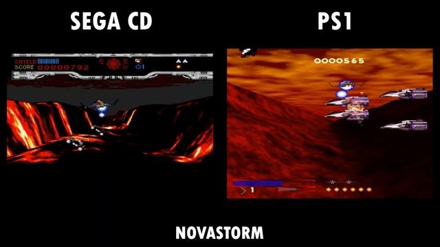 All Sega CD Vs PS1 Games Compared Side By Side