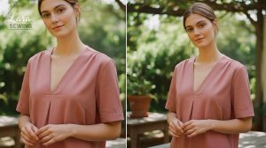 От новичка до мастера:Хитрость V-воротника!Секрет нерастягивающего угла.