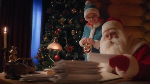 Новогоднее поздравление для Верочки от Деда Мороза с Новым Годом!