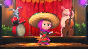 Маша и Медведь Мои Друзья | День в Компании Маши и Медведя | Маша и Медведь Мульт-Игра Смотреть