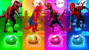 Coffin Dance Динозавры 262 уровень - Мультики про Динозавров | МУЛЬТФИЛЬМЫ ДИНОЗАВРЫ в Tiles Hop