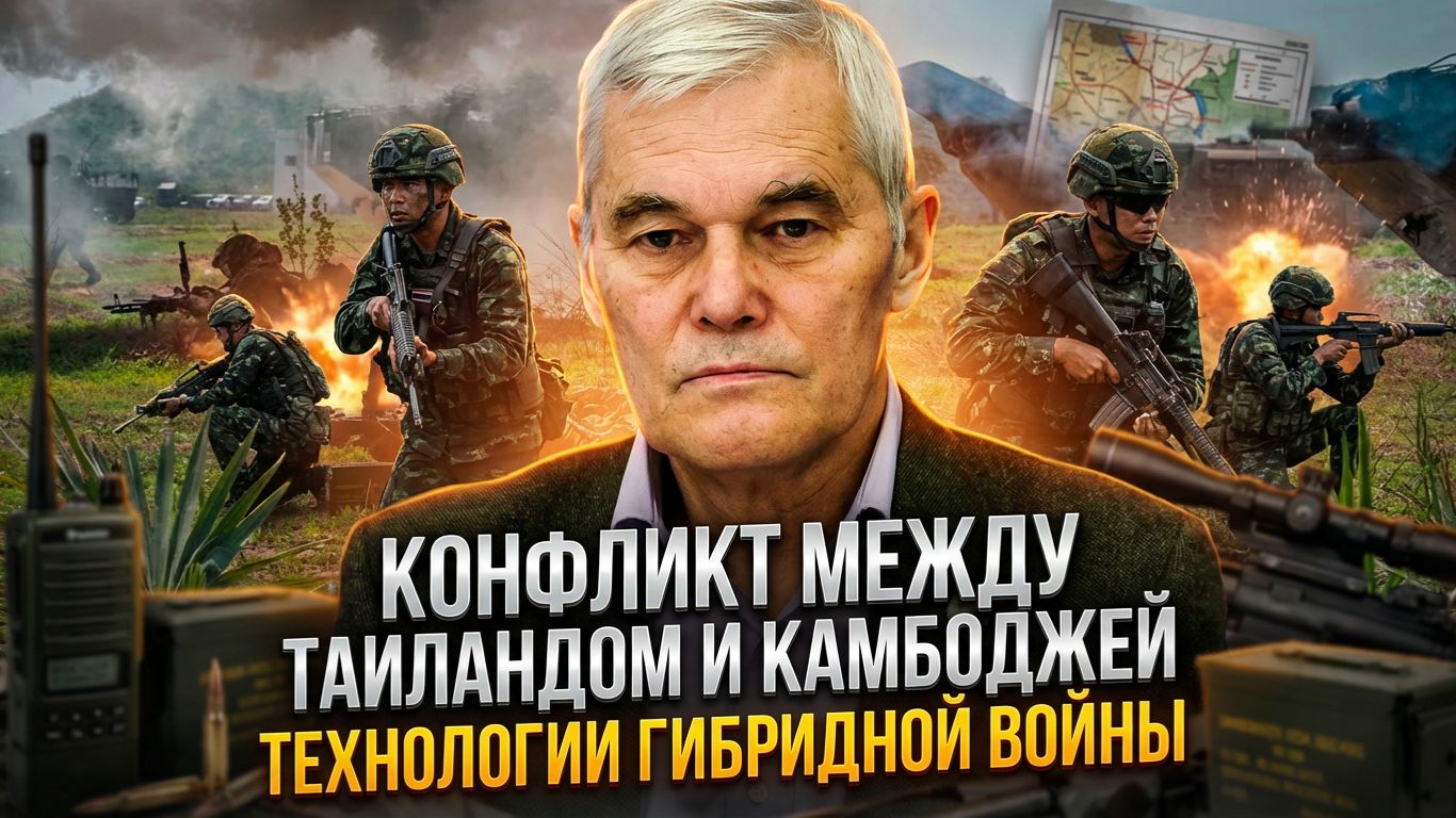 Константин Сивков | Конфликт между Таиландом и Камбоджей. Технологии гибридной войны смотреть онлайн