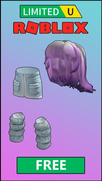 💜КАК получить БЕСПЛАТНО Фиолетовые Волосы и Меховые сапоги 2025 #роблокс #roblox #freeugc