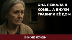 Истории из жизни. Она лежала в коме, а внуки грабили её дом Жизненные истории, Аудиорассказы