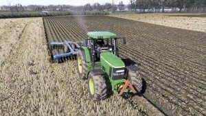 FS25 глубокая обработка земли John Deere 7810