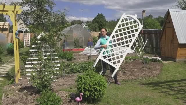 6 соток 3 июня 2021 Поставила шпалеру. Удобрила капусту, клубнику. Окучили карто смотреть онлайн
