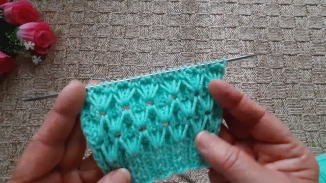 Объемный узор для шапок и не только.. смотреть онлайн