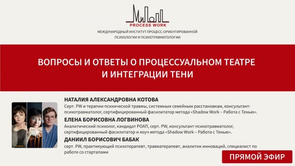 Вопросы и ответы о процессуальном театре и интеграции Тени