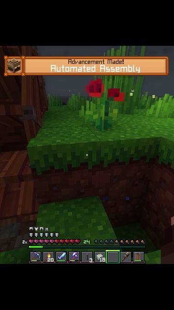 Улучшенная дробилка из двух Жерновов в minecraft mod Create №22 #minecraft #100days смотреть онлайн