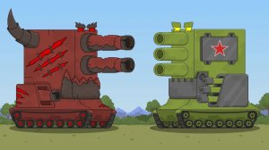 Как герой превратился в монстра - Мультики про танки