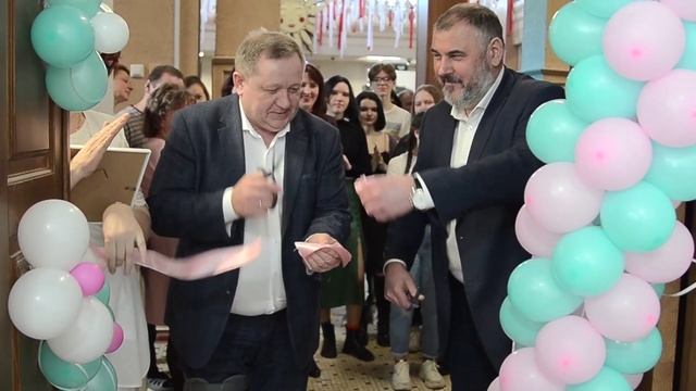 Открытие обновленного буфета в корпусе ВГТУ № 2 смотреть онлайн