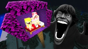 😈ОБУСТРОИЛИ БУНКЕР на ДЕРЕВЕ Против СИКС СЕВЕН 67 в Майнкрафт! НУБИК