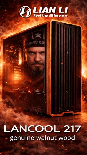 Lian Li LANCOOL 217 — корпус с настоящим деревом | Распаковка, обзор и сборка ПК