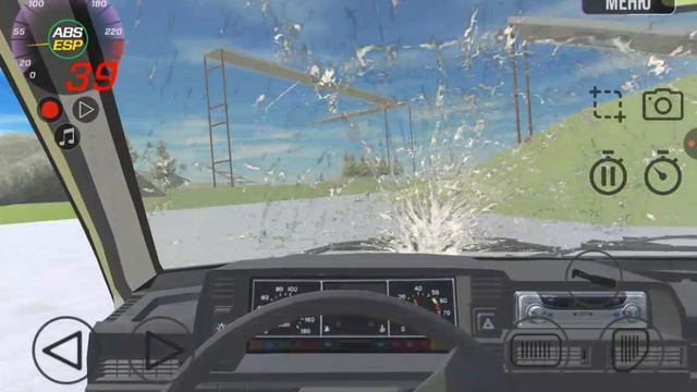 Смерть Виктора Цоя (ВАЗ КРАШ ТЕСТ)