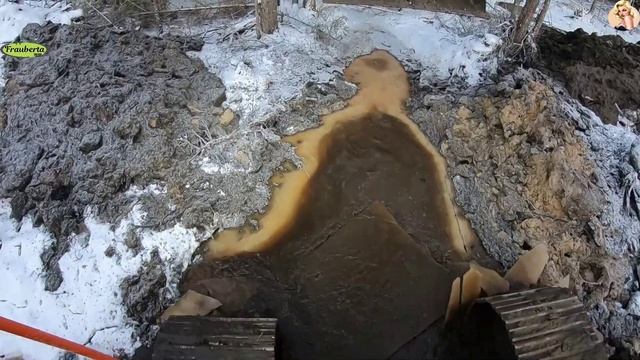 Строительство, дренажные работы на лесной дороге, обзор смотреть онлайн