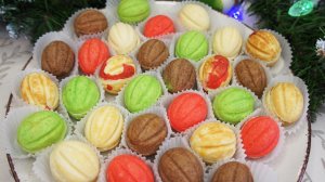 ТРЕНДОВЫЙ РЕЦЕПТ ЦВЕТНЫХ СОВЕТСКИХ "ОРЕШКОВ" рецепт | ТРИ НАЧИНКИ ДЛЯ СОВЕТСКОГО ПЕЧЕНЬЯ "ОРЕШКИ"