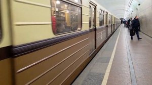 Отправление ретро поезда сокольники