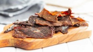 Готовим вяленное мясо дома.